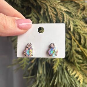 Certified Crystal Earrings NEW